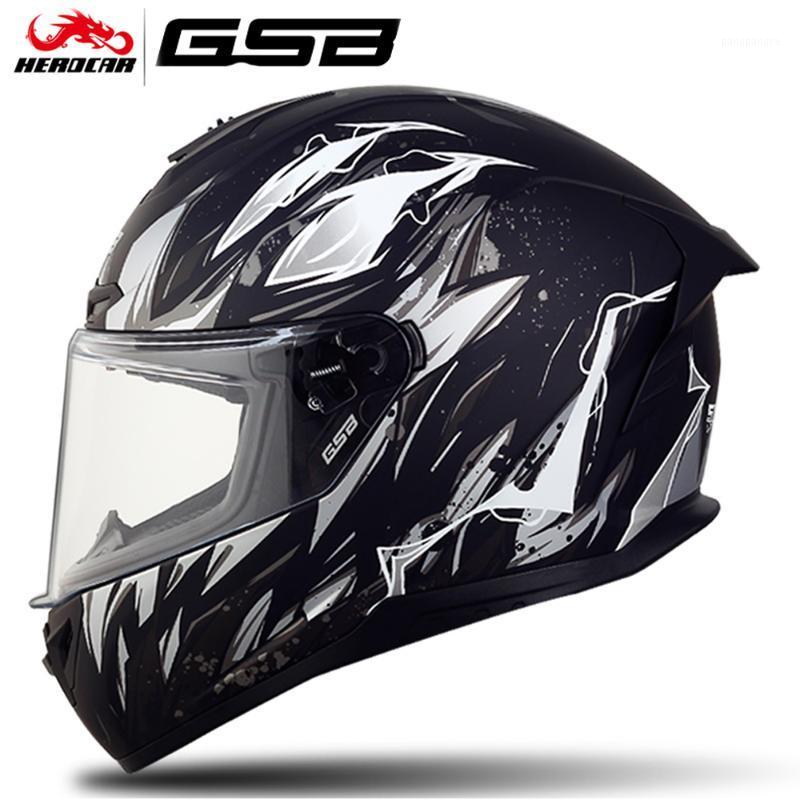 GSB Casco Moto Full Face Helmet Motorcycle ABS Motorcycle Helmet Material Motor Motocross Casco Motocross Capacete Moto1, S-361 a6
GSB Casco Moto Full Face Helmet Motorcycle ABS Motorcycle Helmet Material Motor Motocross Casco Motocross Capacete Moto1, S-361 a6
