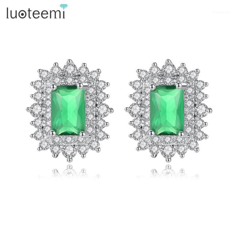 LUOTEEMI Fashion Geometric Cubic Zirconia Paved Stud Earrings for Women Costume White Gold Color Wedding Party Earring Oorbellen1
LUOTEEMI Fashion Geometric Cubic Zirconia Paved Stud Earrings for Women Costume White Gold Color Wedding Party Earring Oorbellen1