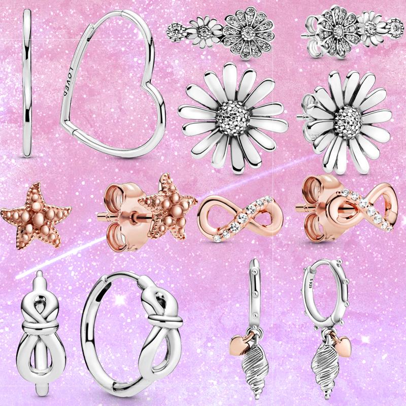 Earrings 2021 Summer New 925 Sterling Silver Earring Heart and Conch Shell Earrings Women DIY Jewelry Rose Gold
Earrings 2021 Summer New 925 Sterling Silver Earring Heart and Conch Shell Earrings Women DIY Jewelry Rose Gold