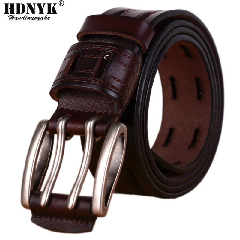100% High Quality Genuine Leather Belts for Men Brand Strap Male Pin Buckle Fancy Vintage Jeans Cowboy Cintos, Brown
100% High Quality Genuine Leather Belts for Men Brand Strap Male Pin Buckle Fancy Vintage Jeans Cowboy Cintos, Brown