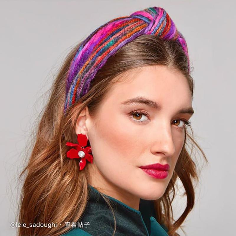 New fashion girl hair band net celebrity hot style knitted knotted hair band high-end wool hairpin simple broad-sided headband w
New fashion girl hair band net celebrity hot style knitted knotted hair band high-end wool hairpin simple broad-sided headband w