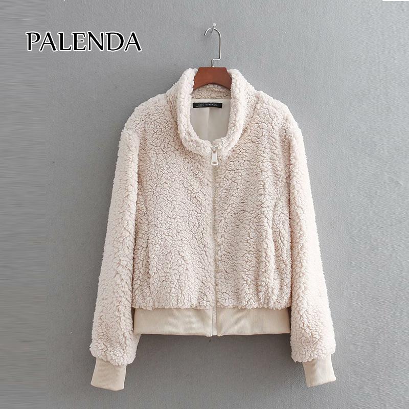 women fashion winter warm lamb fur coat zipper short jacket thick turn-down faux fur coat, White
women fashion winter warm lamb fur coat zipper short jacket thick turn-down faux fur coat, White