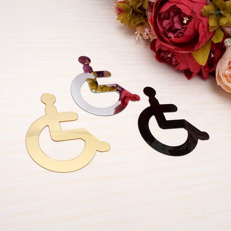 Acrylic Wheelchair Disabled Toilet Mirrored Door Sign 3D Mirror Surface Wall Sticker for Public Toilet 10cm,15cm,20cm1
Acrylic Wheelchair Disabled Toilet Mirrored Door Sign 3D Mirror Surface Wall Sticker for Public Toilet 10cm,15cm,20cm1