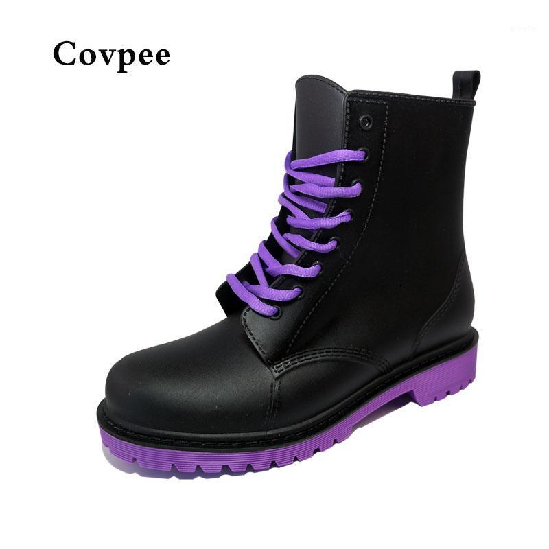 2021 ankle boots for women rain boots rubber tactical summer leather waterproof solid square heel1, Black
2021 ankle boots for women rain boots rubber tactical summer leather waterproof solid square heel1, Black