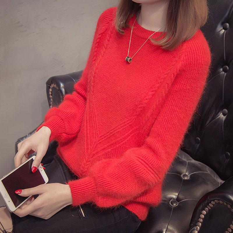 Autumn Winter 2021 Women O Neck Long Sleeve Pullovers Sweaters Knitwear Outerwear Korean Loose Female Warm Jumper Sweaters Tops, Red
Autumn Winter 2021 Women O Neck Long Sleeve Pullovers Sweaters Knitwear Outerwear Korean Loose Female Warm Jumper Sweaters Tops, Red