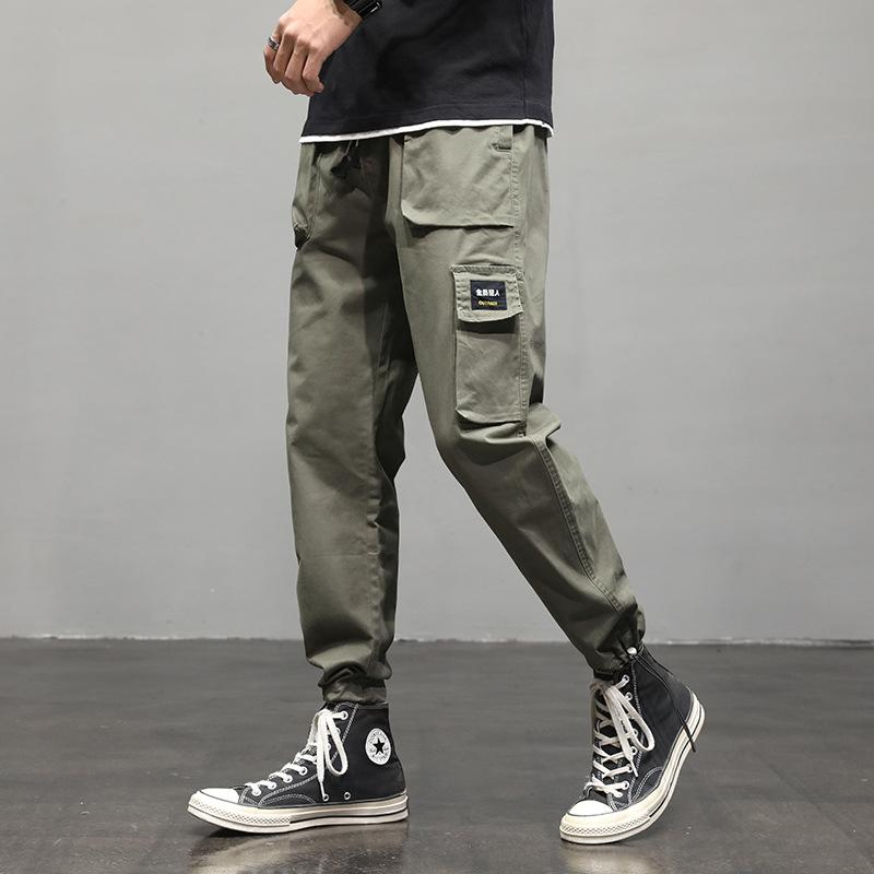 2020 new nine-point pants casual pants men' Korean version of the trend loose straight autumn style of workwear sweatpants, Champagne
2020 new nine-point pants casual pants men' Korean version of the trend loose straight autumn style of workwear sweatpants, Champagne