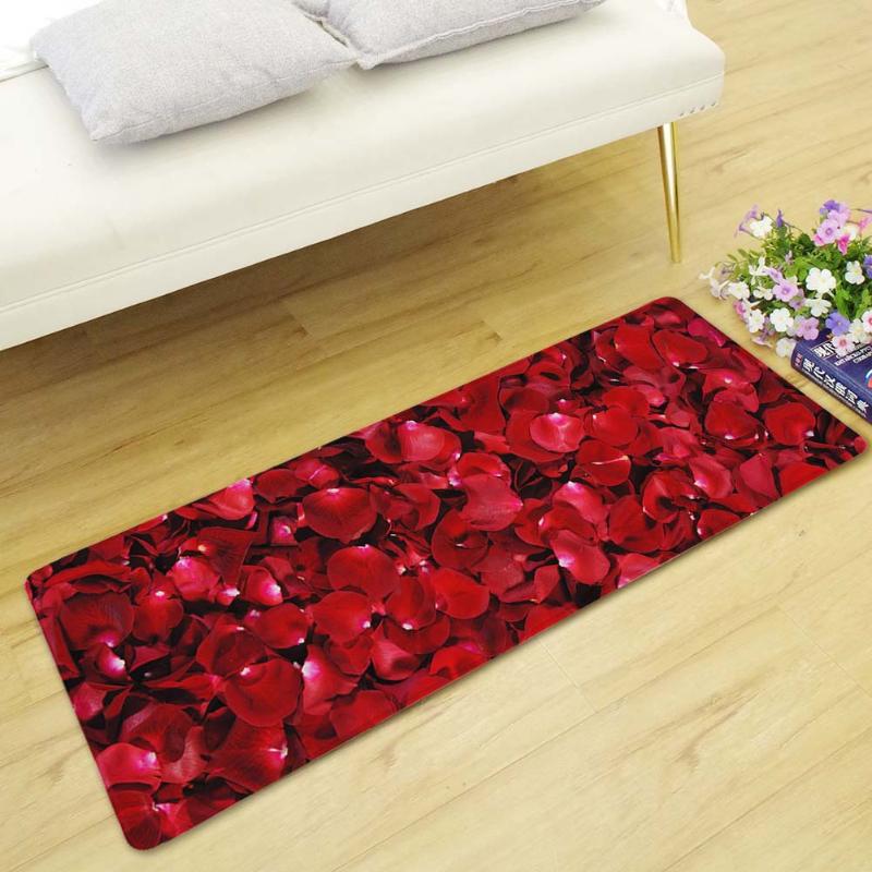 Red Petal Floor Mat Living Room Decoration Rug Non-slip Absorbent Kitchen Mats Bedroom Bedside Carpet Soft Flannel Foot Mat, 01
Red Petal Floor Mat Living Room Decoration Rug Non-slip Absorbent Kitchen Mats Bedroom Bedside Carpet Soft Flannel Foot Mat, 01