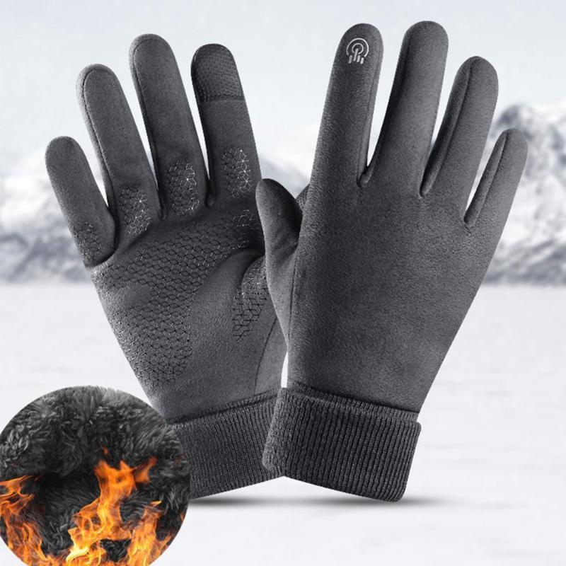 Outdoor Bike Heating Gloves Suede Cycling Gloves Windproof Warm Long Lock Warm Wrist Night Reflection1, Black
Outdoor Bike Heating Gloves Suede Cycling Gloves Windproof Warm Long Lock Warm Wrist Night Reflection1, Black
