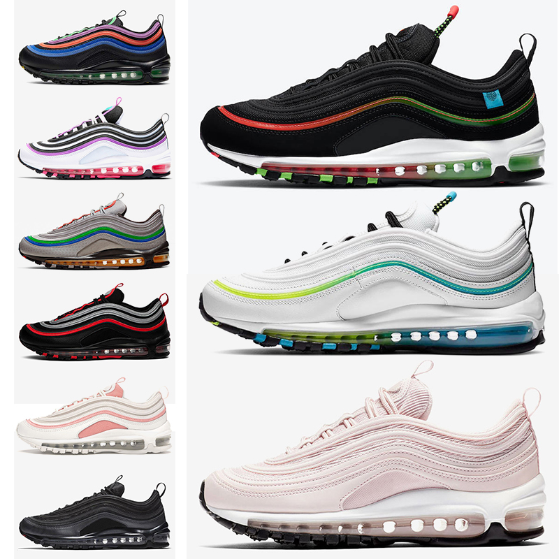 New Arrivals 97 Reflective Running shoes for men women Triple Pack Undefeated Black Green Chile Red SE 97s Sports mens trainers sneakers, #2 36-45 worldwide pack
New Arrivals 97 Reflective Running shoes for men women Triple Pack Undefeated Black Green Chile Red SE 97s Sports mens trainers sneakers, #2 36-45 worldwide pack