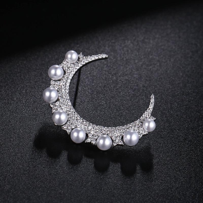 Stud UMGODLY Arrival 1PC Moon Earrings Cubic Zirconia Star Pearl Earring Elegant Women Wedding Party Jewelry
Stud UMGODLY Arrival 1PC Moon Earrings Cubic Zirconia Star Pearl Earring Elegant Women Wedding Party Jewelry