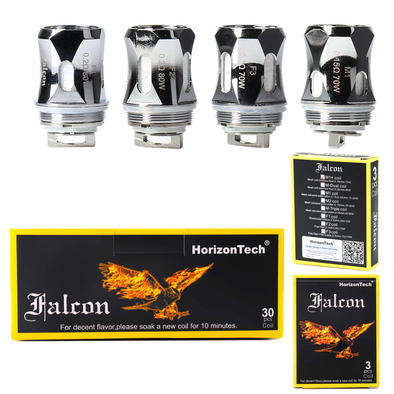 Authentic Horizon Falcon King Coil F1 F2 F3 M1 M2 M1+ Replacement Coils Head For Falcon Sub Ohm Tank Atomizers Ecig DHL Free
Authentic Horizon Falcon King Coil F1 F2 F3 M1 M2 M1+ Replacement Coils Head For Falcon Sub Ohm Tank Atomizers Ecig DHL Free