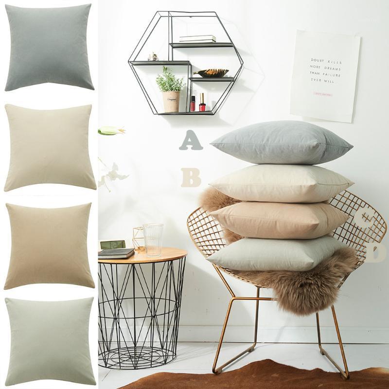 Multiple Sizes Soft Coral Fleece Solid Color Pillow Cover Sofa Cushion Case home decor cushion cover pillow funda cojin1, Sky blue 
Multiple Sizes Soft Coral Fleece Solid Color Pillow Cover Sofa Cushion Case home decor cushion cover pillow funda cojin1, Sky blue