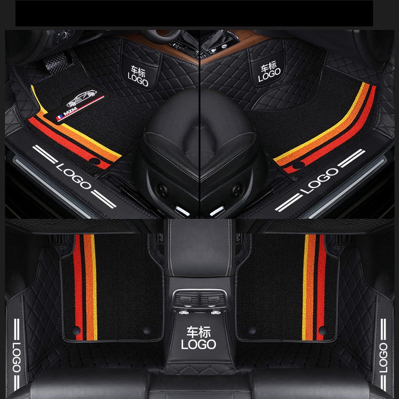 Custom Fit Car Floor Mats Waterproof Leather ECO friendly Material Specific For Car Double Layers 3 Pcs Full set With Logo Black3
Custom Fit Car Floor Mats Waterproof Leather ECO friendly Material Specific For Car Double Layers 3 Pcs Full set With Logo Black3