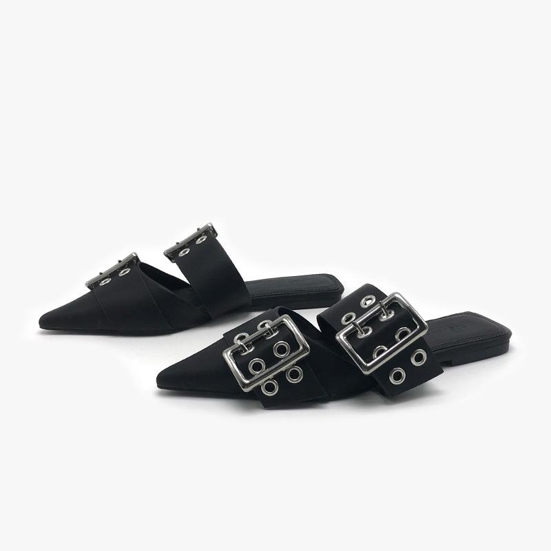 Flat Shoes Female Rivet Ladies' Slippers Luxury Slides Slipers Women Designer 2020 Metal Decoration Rubber Fashion Fabric Basic
Flat Shoes Female Rivet Ladies' Slippers Luxury Slides Slipers Women Designer 2020 Metal Decoration Rubber Fashion Fabric Basic
