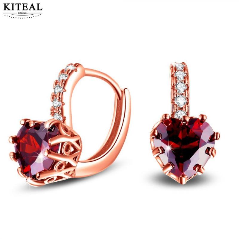 KITEAL Silver Plated 4 Color Heart Shape Trendy & Elegant Zircon Hoop Earring for Female Jewelry Gift Accessories DML49
KITEAL Silver Plated 4 Color Heart Shape Trendy & Elegant Zircon Hoop Earring for Female Jewelry Gift Accessories DML49