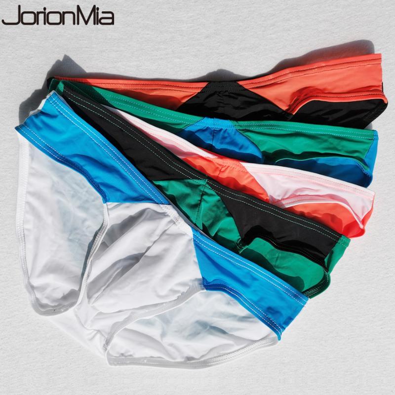 4pcs Sexy Men's Briefs Soft Breathable Silk Underwear Men's Hot Hips Up Transparent Jockstrap Sexy Colorful Undies Cueca HT008, Blue
4pcs Sexy Men's Briefs Soft Breathable Silk Underwear Men's Hot Hips Up Transparent Jockstrap Sexy Colorful Undies Cueca HT008, Blue