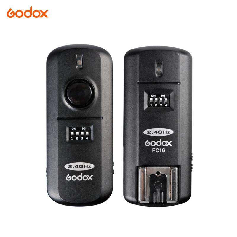 

Godox FC-16 2.4GHz 16 Channels Wireless Remote Flash Studio Strobe Trigger Shutter for D5100 D90 D7000 D7100 D5200 D3100