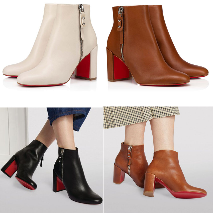 Woman booty Luxury designer red bottom boot Spike Boot shoe shoes pump Ziptotal sheepskin leather ankle boots outside zip spikes round toe chunky heels Black EU35-43
Woman booty Luxury designer red bottom boot Spike Boot shoe shoes pump Ziptotal sheepskin leather ankle boots outside zip spikes round toe chunky heels Black EU35-43
