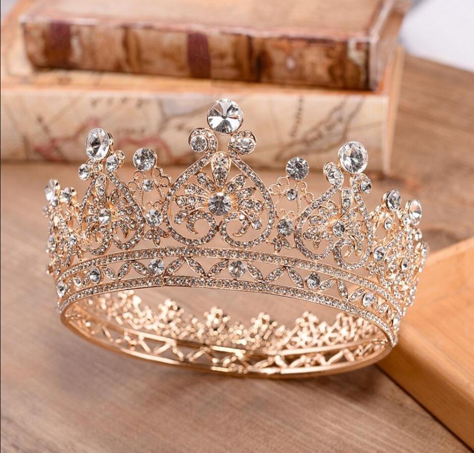 High Quality Handmade Crystals Wedding Crowns Silver/Gold Rhinestone Princess Queen Bridal Tiara/Crown Hair Accessories Cheap Headpieces
High Quality Handmade Crystals Wedding Crowns Silver/Gold Rhinestone Princess Queen Bridal Tiara/Crown Hair Accessories Cheap Headpieces
