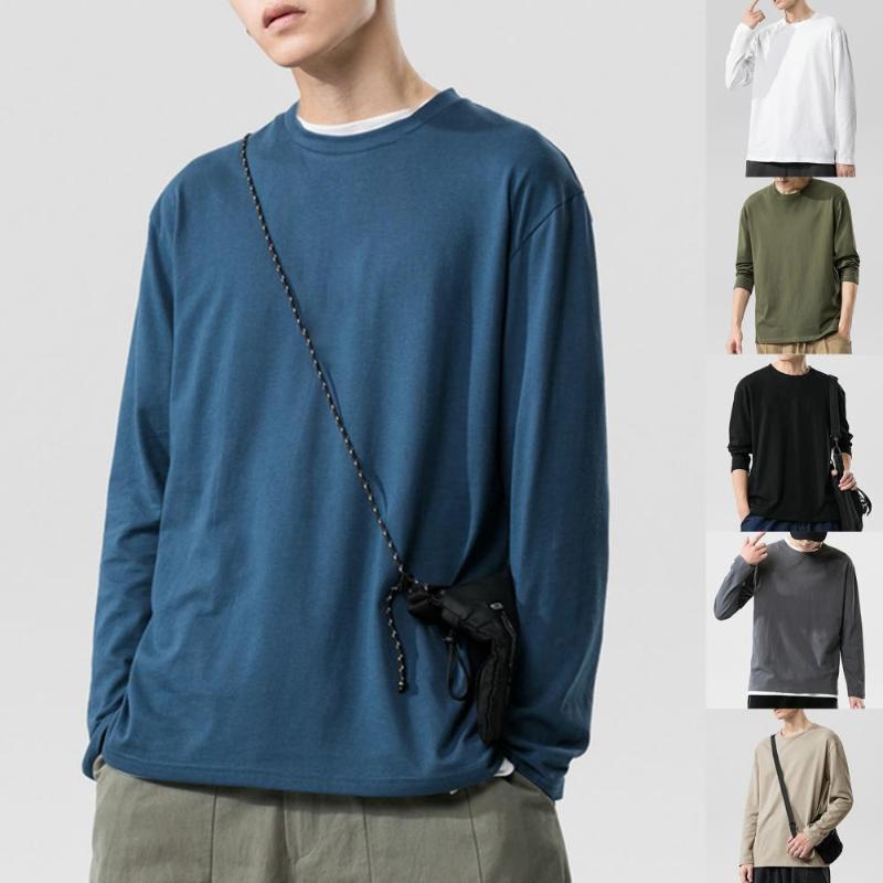 Men's T-Shirts Korean Style Men Shirt Solid Color Plus Size Casual Anti-wrinkle Autumn Base For Inner Wear Young Clothes Streetwear, White;black
Men's T-Shirts Korean Style Men Shirt Solid Color Plus Size Casual Anti-wrinkle Autumn Base For Inner Wear Young Clothes Streetwear, White;black