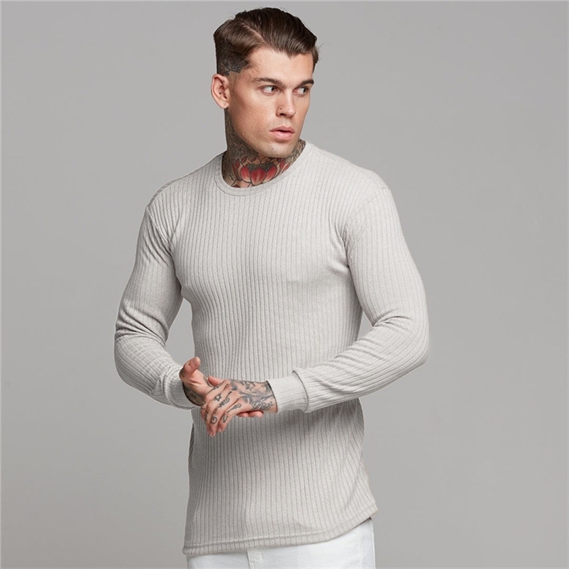 Autumn Fashion Men's T-shirt Sweater O-Neck Slim Fit Knittwear Men Fitness Long Sleeve Pullovers T-shirts 201203, Black-1
Autumn Fashion Men's T-shirt Sweater O-Neck Slim Fit Knittwear Men Fitness Long Sleeve Pullovers T-shirts 201203, Black-1