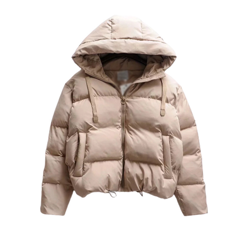 Winter Hooded Parkas for Women Warm Down Jacket Cotton Padded Lady Coat Plus Size Loose Female Parka Thicken Casual Outwear 201217