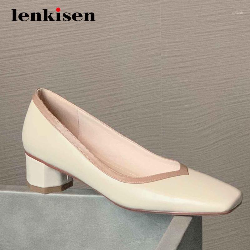 Lenkisen french romantic full grain leather mixed colors square toe med strange heel slip on dating mature dress women pumps L601, Black
Lenkisen french romantic full grain leather mixed colors square toe med strange heel slip on dating mature dress women pumps L601, Black
