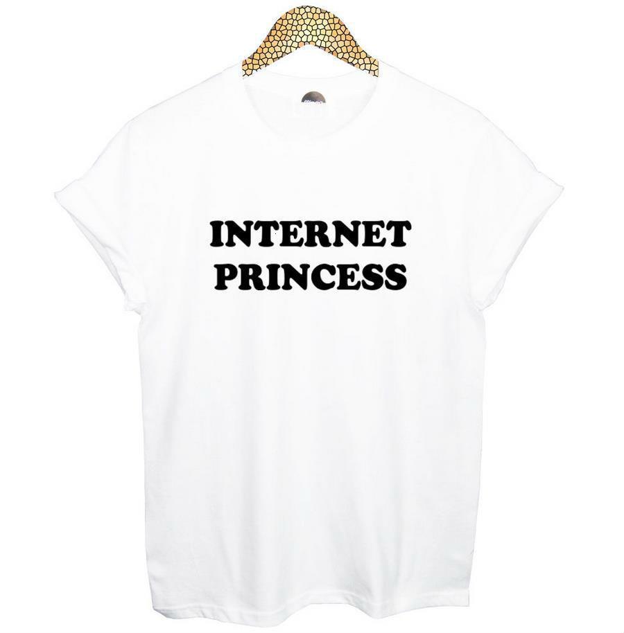 INTERNET PRINCESS Letters Print Women T shirt Cotton Casual Funny Shirt For Lady White Black Top Tee Hipster Drop Ship T-216
INTERNET PRINCESS Letters Print Women T shirt Cotton Casual Funny Shirt For Lady White Black Top Tee Hipster Drop Ship T-216