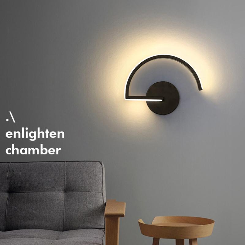 Black White Wall Lights for Home Bedside Acrylic Metal Nordic Modern Led Bedroom Light Minimal Lamp Applique Murale Luminaire
Black White Wall Lights for Home Bedside Acrylic Metal Nordic Modern Led Bedroom Light Minimal Lamp Applique Murale Luminaire