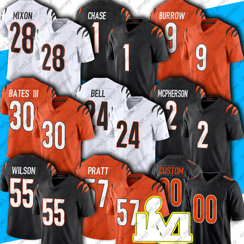 56th Patch 55 Logan Wilson 30 Jessie Bates III Vonn Bell Jersey Football Joe Burrow Mixon Ja'Marr Chase Jerseys Sam Hubbard Germaine Pratt Hendrickson Higgins, +patch man custom jersey (mh)
56th Patch 55 Logan Wilson 30 Jessie Bates III Vonn Bell Jersey Football Joe Burrow Mixon Ja'Marr Chase Jerseys Sam Hubbard Germaine Pratt Hendrickson Higgins, +patch man custom jersey (mh)