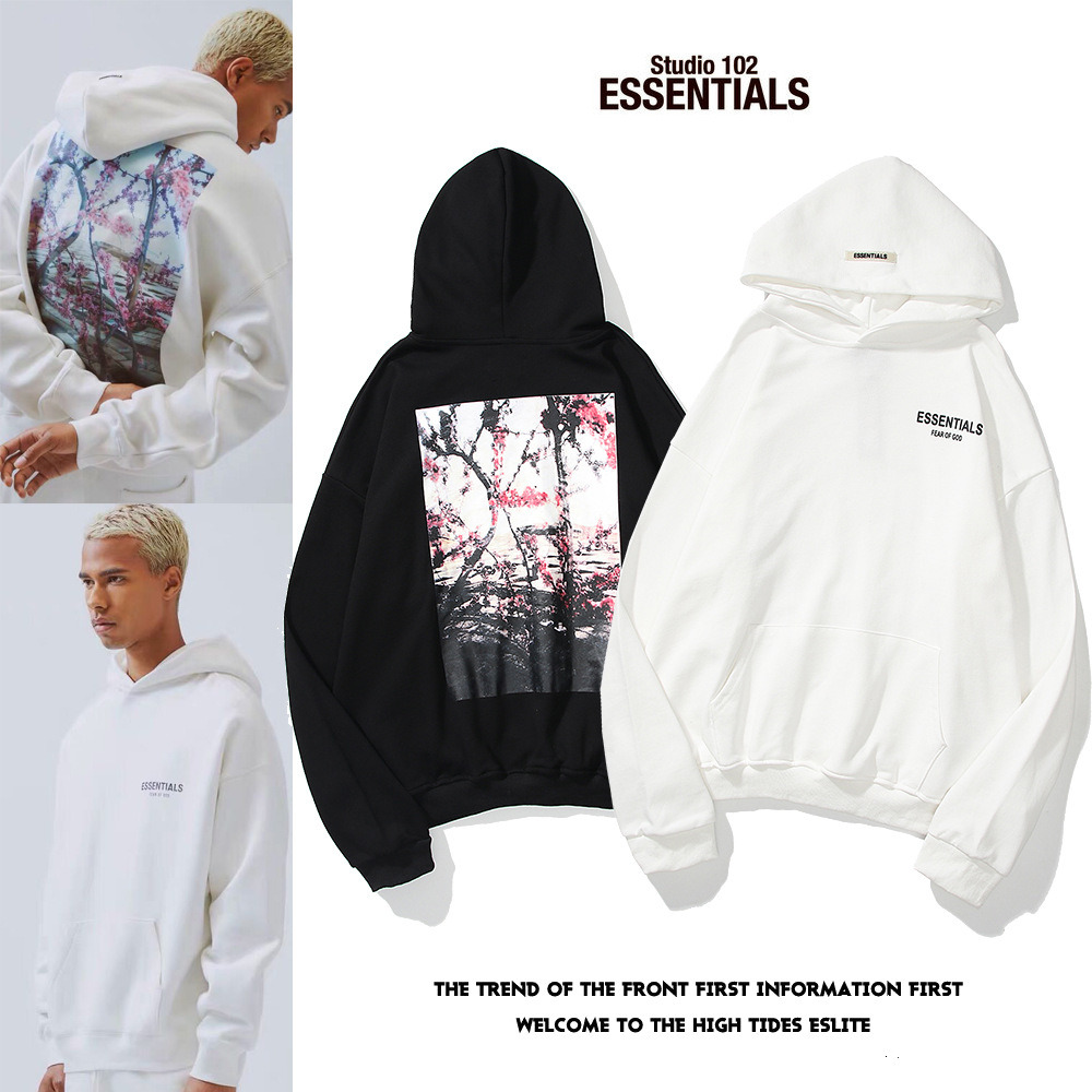 Fashion Japanese Streetwear Mens Hoodies ESSENTIALS Cotton Sweatshirts Male Printed Long Sleeve Pullovers Autumn Winter Clothing X1022, Black
Fashion Japanese Streetwear Mens Hoodies ESSENTIALS Cotton Sweatshirts Male Printed Long Sleeve Pullovers Autumn Winter Clothing X1022, Black