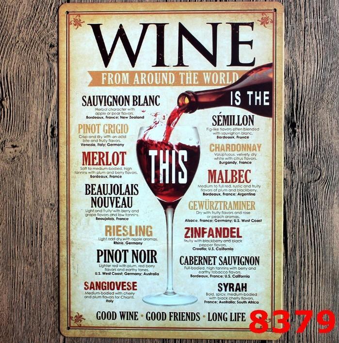 Wholesale- Retro Metal Poster Tin Sign Wine for Home Bar Pub wall vintage decoration ,30x20cm1
Wholesale- Retro Metal Poster Tin Sign Wine for Home Bar Pub wall vintage decoration ,30x20cm1