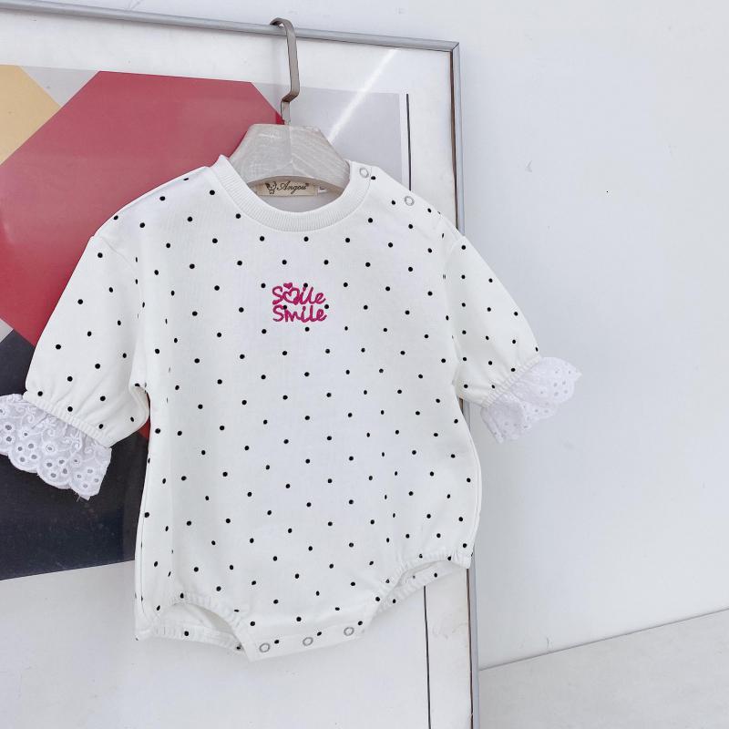 2021 Clothes Spring New Infant Bodysuits Dot Print Girls Lace Jumpsuit Baby One Piece E4vu, 211h23
2021 Clothes Spring New Infant Bodysuits Dot Print Girls Lace Jumpsuit Baby One Piece E4vu, 211h23