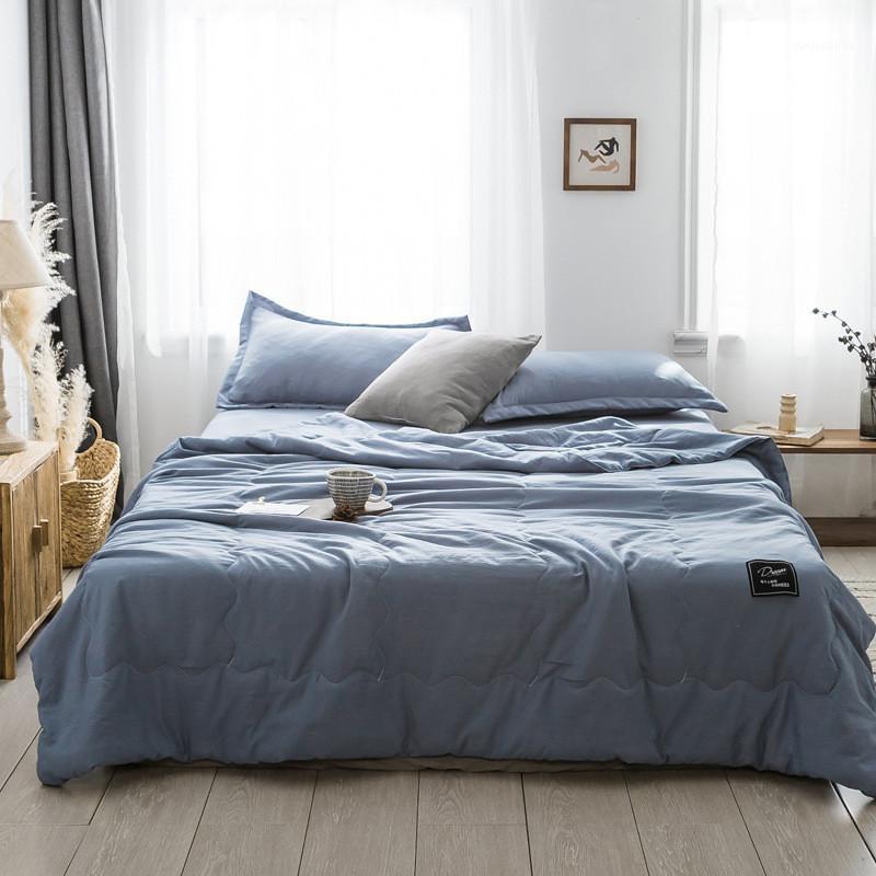 White Summer quilt comforter Air condition quilt patchwork solid modern style soft blue blanket 150*200cm 200*230cm bedding1
White Summer quilt comforter Air condition quilt patchwork solid modern style soft blue blanket 150*200cm 200*230cm bedding1