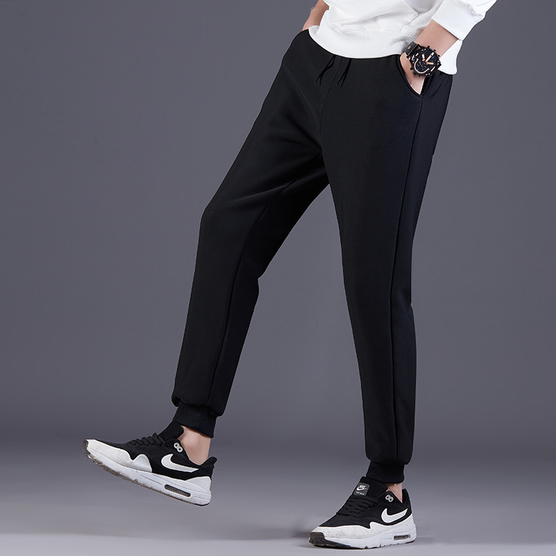 Men's Winter Pants Outside Warm Joggers Thicken Men Sweatpants Heavyweight Streetwear Fleece Trousers Men Pant 201027
