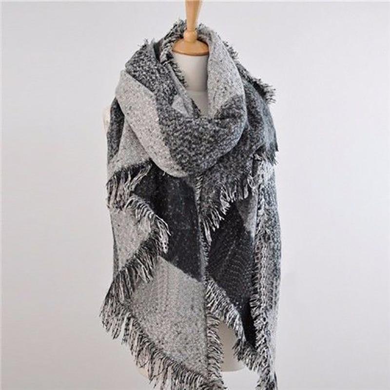 Fashion Women Long Cashmere Winter Wool Blend Soft Warm Scarf Wrap Shawl Plaid Scarf
Fashion Women Long Cashmere Winter Wool Blend Soft Warm Scarf Wrap Shawl Plaid Scarf
