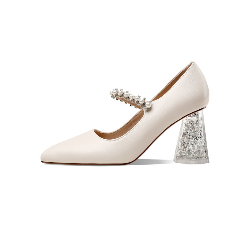 2021 New Large 34-43 High-heeled Female Genuine Shallow-summer Wedding Party Shoes VZUL, White
2021 New Large 34-43 High-heeled Female Genuine Shallow-summer Wedding Party Shoes VZUL, White