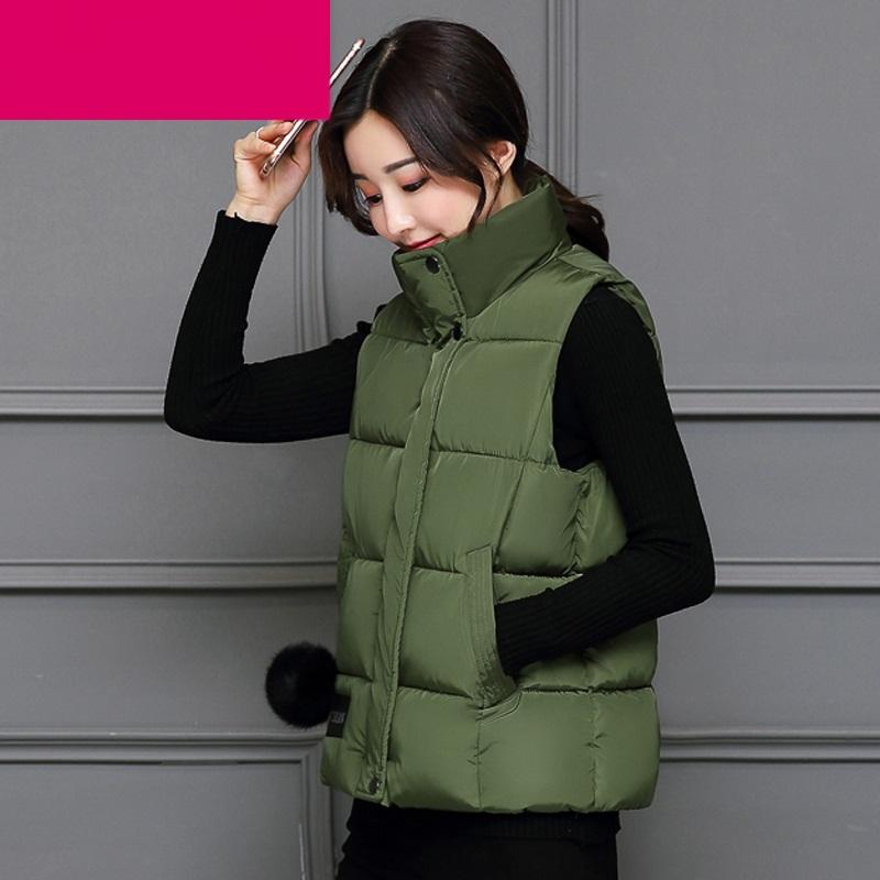 2021 Women Winter Down Vest Women's Waistcoats Jacket Casual Short Coats Slim Sleeveless Parkas Padded Cotton Outwear Female 179, 802-armygreen
2021 Women Winter Down Vest Women's Waistcoats Jacket Casual Short Coats Slim Sleeveless Parkas Padded Cotton Outwear Female 179, 802-armygreen