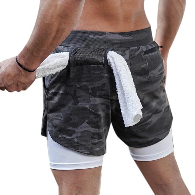 Men's Casual 2 in 1 Running Shorts Quick-Drying Sports Pants Gym Bodybuilding Built-in Pocket Shorts Camouflage, Multi
Men's Casual 2 in 1 Running Shorts Quick-Drying Sports Pants Gym Bodybuilding Built-in Pocket Shorts Camouflage, Multi