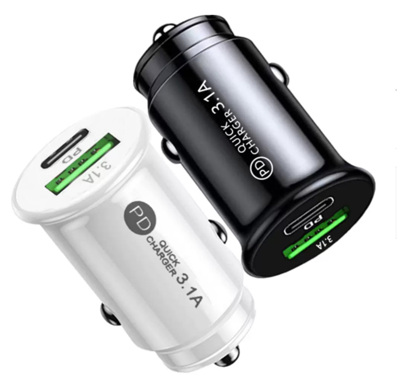 3.1A High Speed Dual Ports PD USB-C Type C Car Charger AutoPower Adapters Chargers For Ipad Iphone 7 8 plus x xr 13 Samsung htc android phone
3.1A High Speed Dual Ports PD USB-C Type C Car Charger AutoPower Adapters Chargers For Ipad Iphone 7 8 plus x xr 13 Samsung htc android phone