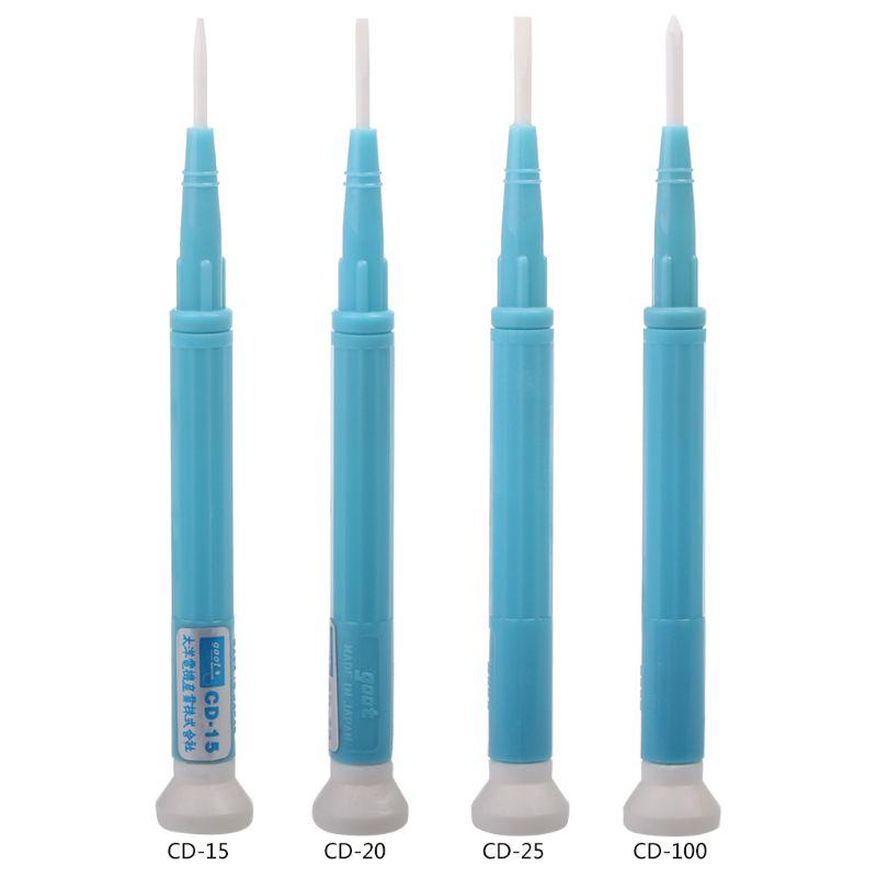 DIY Adjust Frequency Ceramic Screwdriver Anti-static Non-conductive Non-magnetic Slotted Screw Driver Repair Hand Tool
DIY Adjust Frequency Ceramic Screwdriver Anti-static Non-conductive Non-magnetic Slotted Screw Driver Repair Hand Tool
