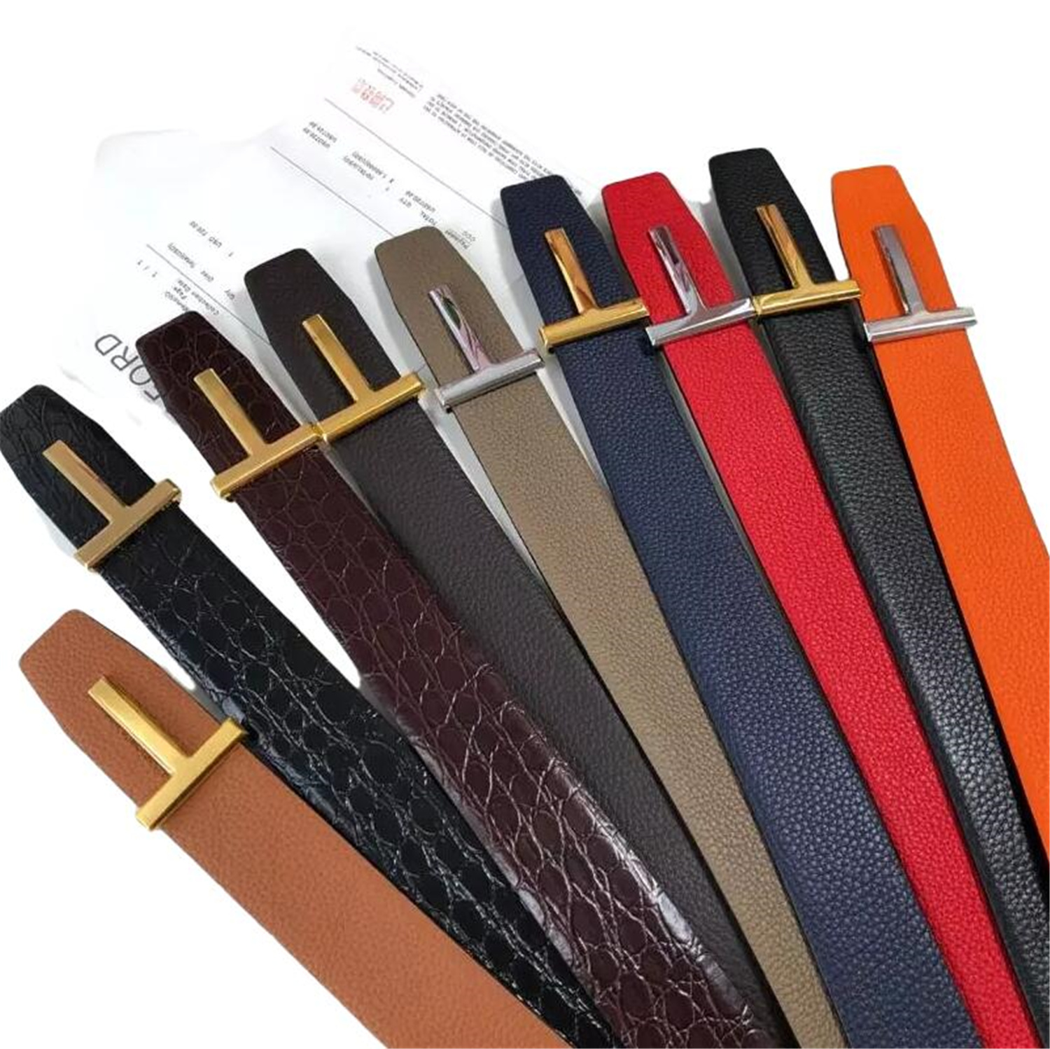 Tom Belt Men Clothing Accessories Business Belts Big Buckle Fashion Luxury Designer Women High Quality Genuine Leather Waistband With Original Box
Tom Belt Men Clothing Accessories Business Belts Big Buckle Fashion Luxury Designer Women High Quality Genuine Leather Waistband With Original Box