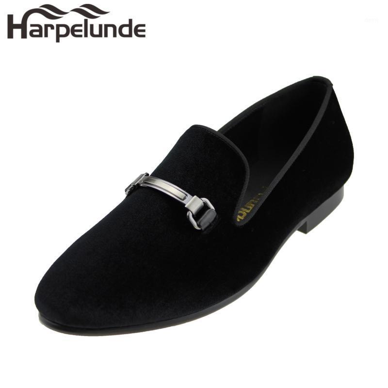Harpelunde Black Velvet Loafers Buckle Flat Shoes1 
Harpelunde Black Velvet Loafers Buckle Flat Shoes1
