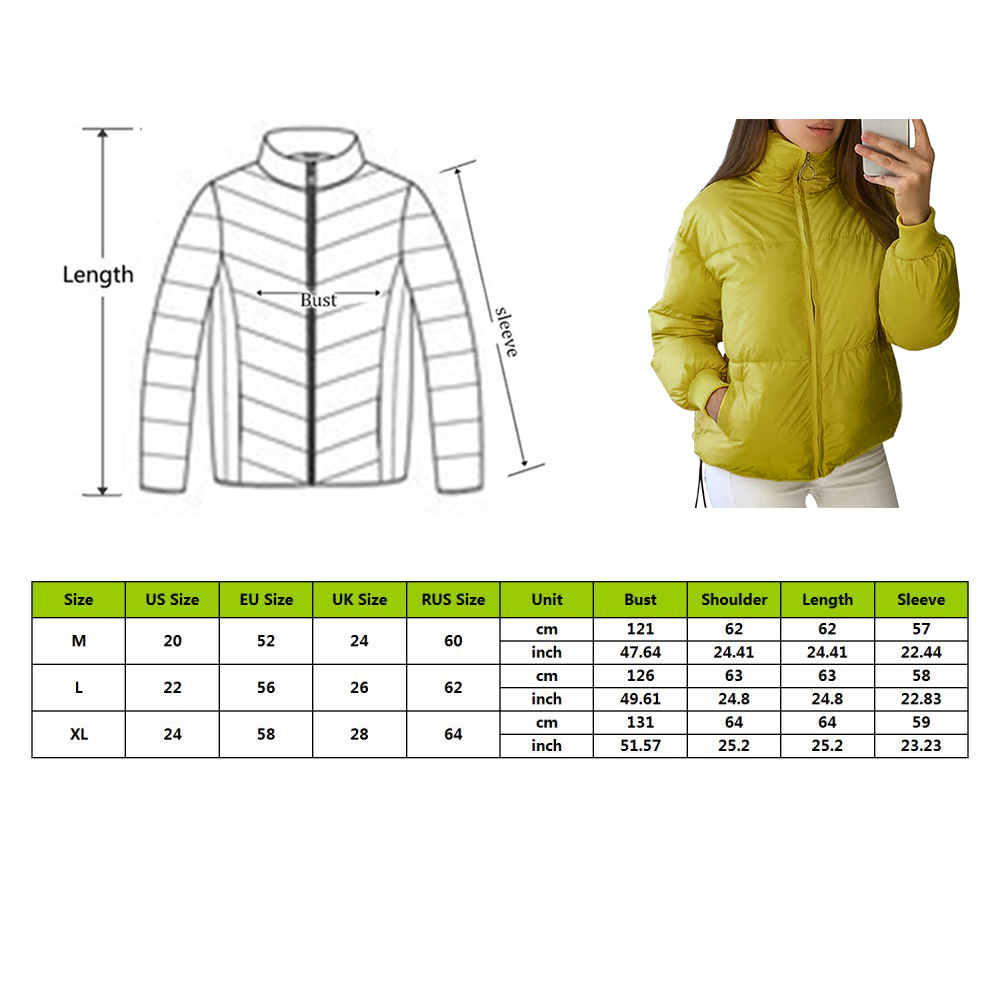NIBESSER 2019 Glossy New Winter Cotton Padded Jacket For Women Thick Bright Black Short Shiny Jacket Yellow Red Cotton Parkas T200114