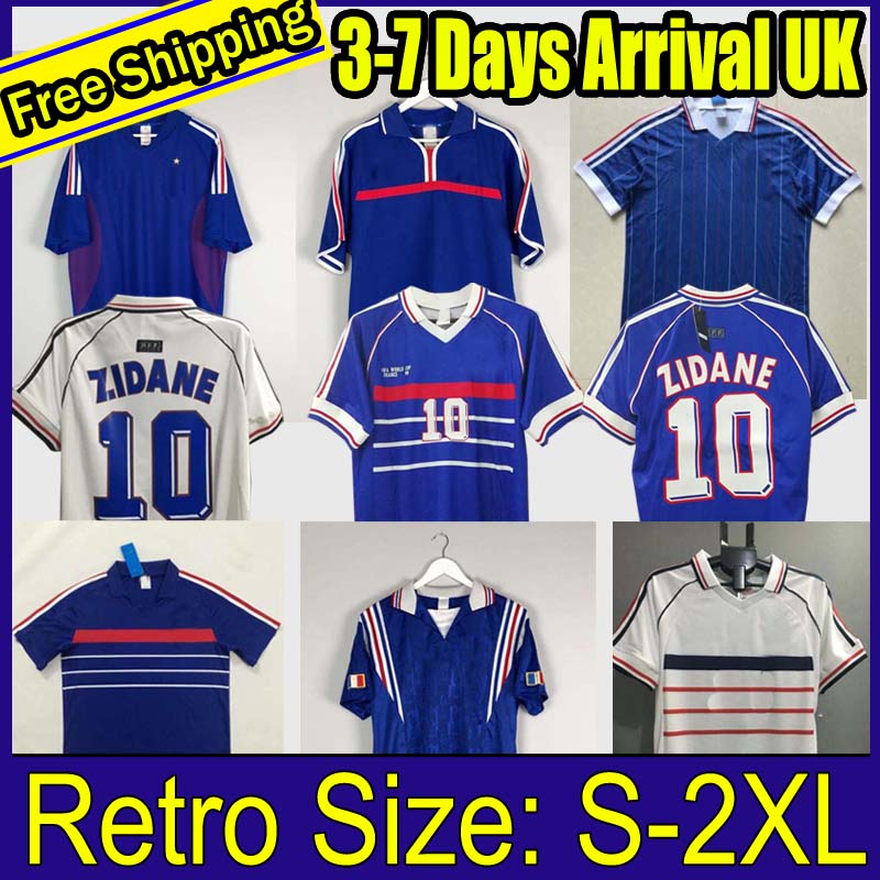 1998 RETRO 2002 ZIDANE HENRY soccer jerseys 1996 2004 Football 1984 shirt Trezeguet 1982 France 2006 Deschamps 2000 Pires Maillot de footbal, 84 home
1998 RETRO 2002 ZIDANE HENRY soccer jerseys 1996 2004 Football 1984 shirt Trezeguet 1982 France 2006 Deschamps 2000 Pires Maillot de footbal, 84 home