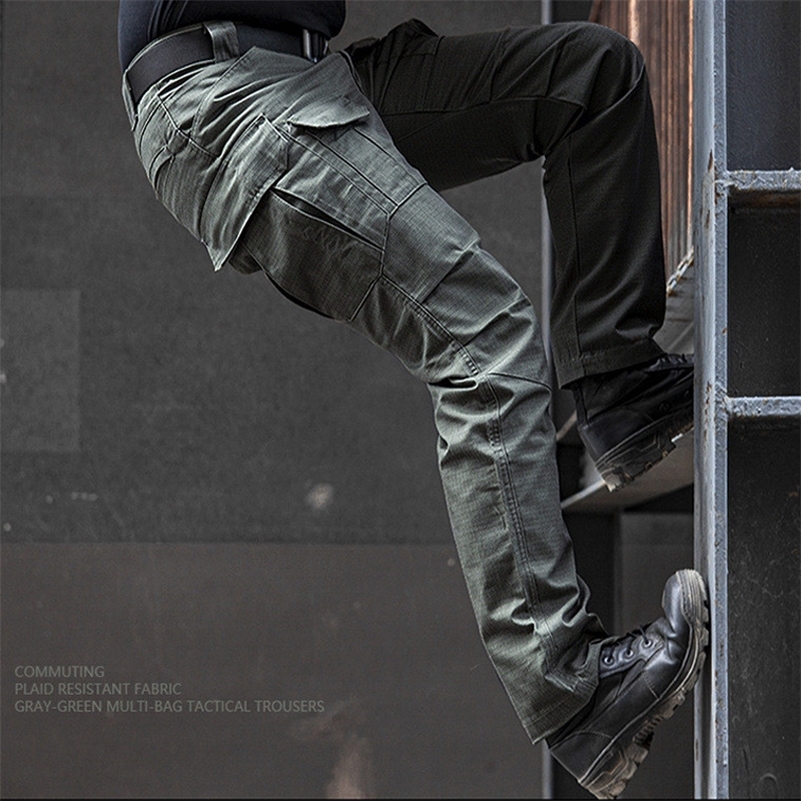 Men' Tactical Pants Autumn Camouflage Military Casual Combat Cargo Pants Water Repellent Ripstop Long Trousers Plus Size 3XL 201203, Black
Men' Tactical Pants Autumn Camouflage Military Casual Combat Cargo Pants Water Repellent Ripstop Long Trousers Plus Size 3XL 201203, Black