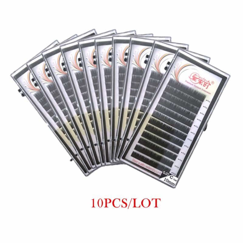 NEWCOME 10 trays/lot All Sizes Individual Eyelash Extension Natural False Mink Russian Volume Eyelash Extensions Makeup Cilia
NEWCOME 10 trays/lot All Sizes Individual Eyelash Extension Natural False Mink Russian Volume Eyelash Extensions Makeup Cilia
