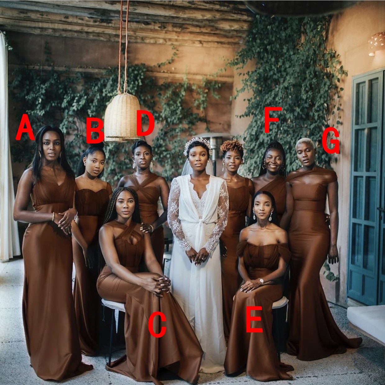 2021 Elegant Bridesmaid Dresses Beach Boho Country Wedding Party Maid of Honor Gowns Formal Convertible Dresses Africa