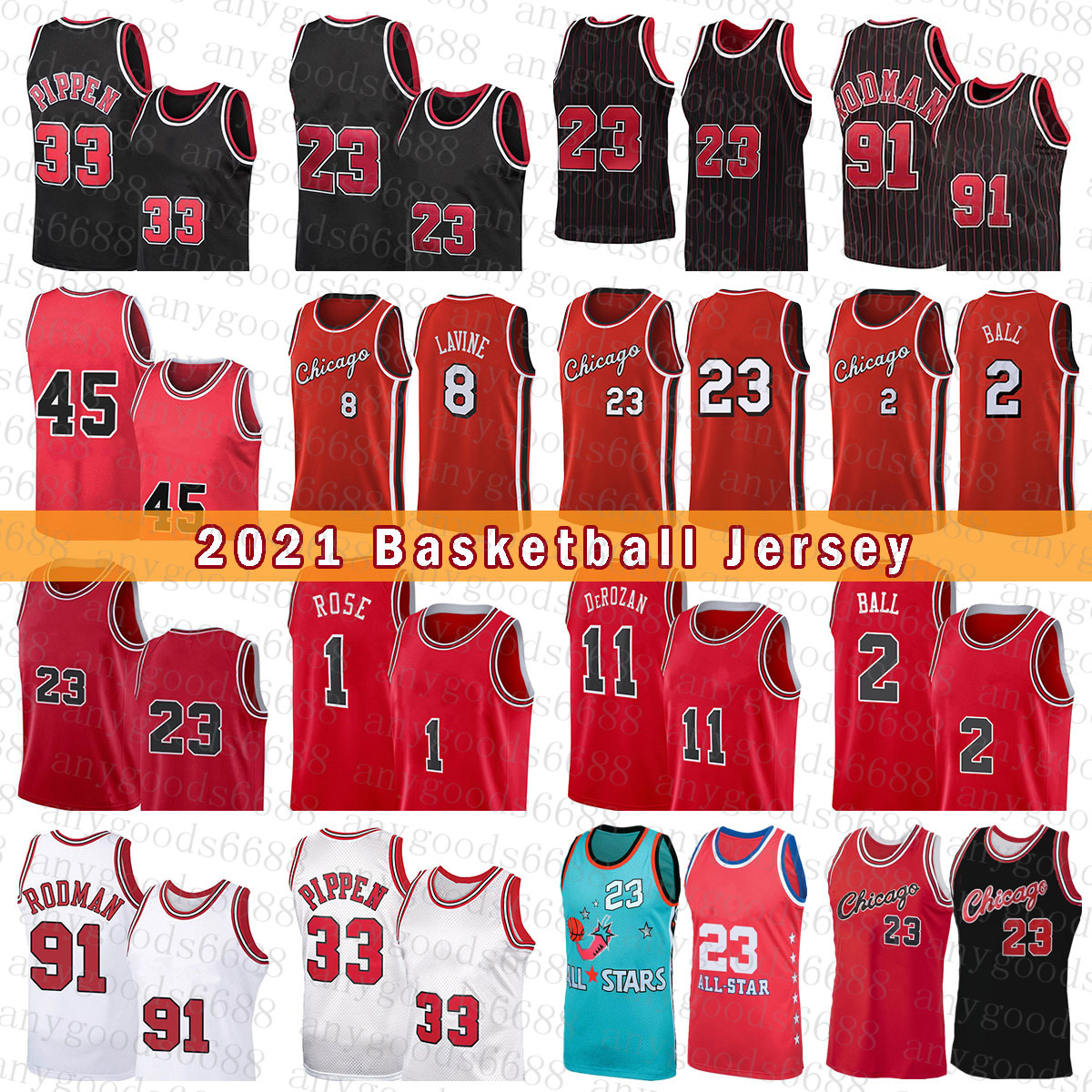 Chicagos Bull Mens 23 Michael Basketball Jersey Lonzo 2 Ball Demar 11 DeRozan Youth Derrick 1 Rose Zach 8 LaVine Scottie 33 Pippen S-2XL Dennis 91 Rodman Ivory
Chicagos Bull Mens 23 Michael Basketball Jersey Lonzo 2 Ball Demar 11 DeRozan Youth Derrick 1 Rose Zach 8 LaVine Scottie 33 Pippen S-2XL Dennis 91 Rodman Ivory