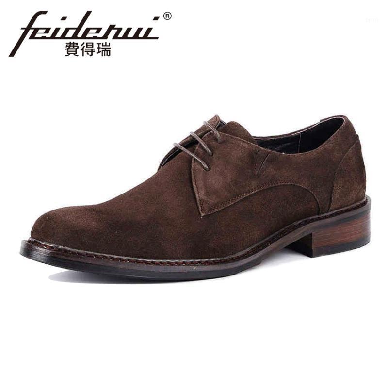 Vintage Cow Suede Handmade Men's Footwear Round Toe Derby Man Office Flats Genuine Leather Formal Dress Business Shoes YMX341, Black
Vintage Cow Suede Handmade Men's Footwear Round Toe Derby Man Office Flats Genuine Leather Formal Dress Business Shoes YMX341, Black